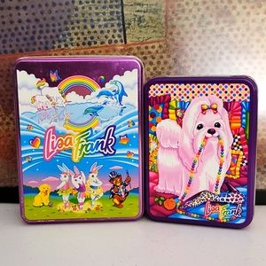 Vintage Lisa frank tins